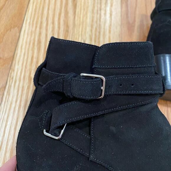YSL Yves Saint Laurent Suede Booties - Picture 3 of 8